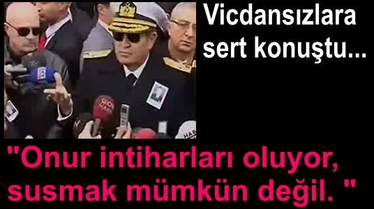 Deniz Kuvvetleri Komutanı Eşref Uğur Yiğit sert konuştu